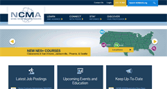 Desktop Screenshot of ncmahq.org